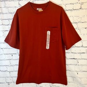 Duluth NWT Men’s Relaxed Fit Long Tail Pocket Tee Cotton‎ Size Small